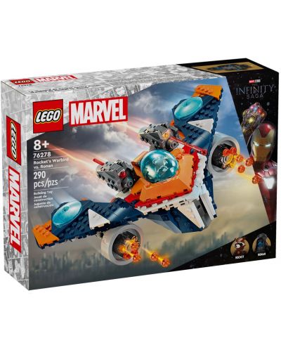 Konstruktor LEGO Marvel Super Heroes - Rocket's Warbird brod protiv Ronana ​ (76278) - 1