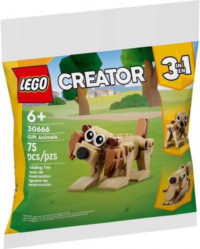 Konstruktor LEGO Creator 3 u 1 - Životinje (30666) - 1