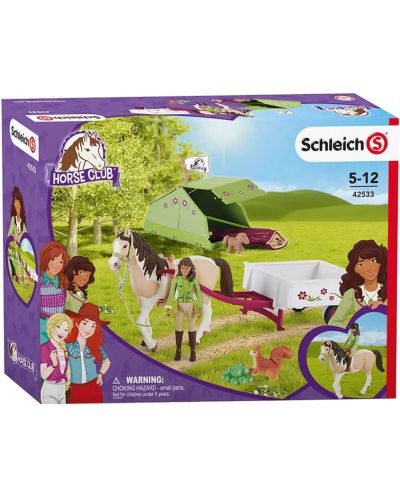 Set figurica Schleich Horse Club - Pustolovina sa šatorom - 3