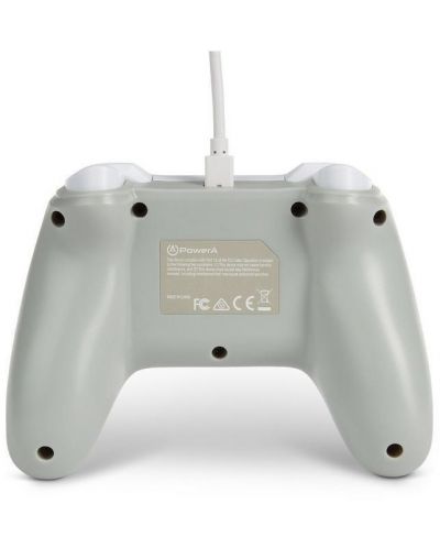 Kontroler PowerA - za Nintendo Switch, žični, White Matte - 4