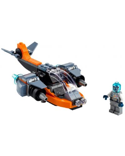 Konstruktor LEGO Creator – Kibernetički dron (31111) - 4