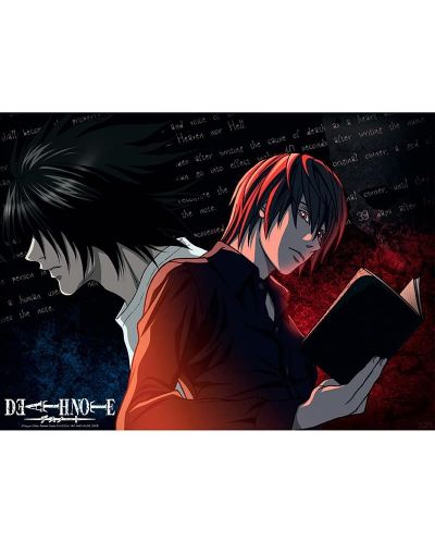 Set mini postera GB eye Animation: Death Note - L vs Light & Misa - 3