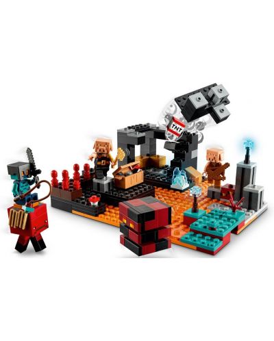 Кonstruktor Lego Minecraft - Bastion u paklu (21185) - 3