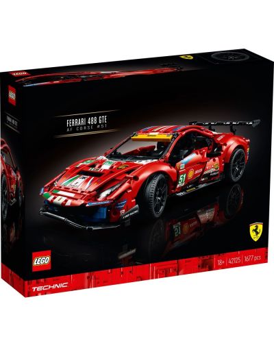 Konstruktor Lego Technic - Ferrari 488 GTE AF Corse 51 (42125) - 1