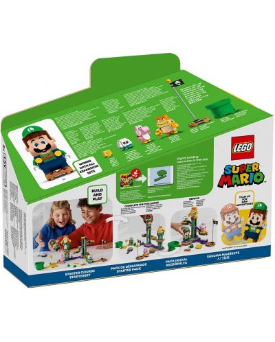 Konstruktor Lego Super Mario – Avanture s Luigijem, početna staza (71387) - 2