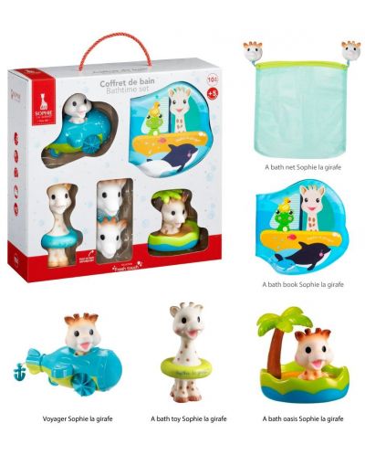 Set igračaka za kupanje bebe Sophie la Girafe - 2