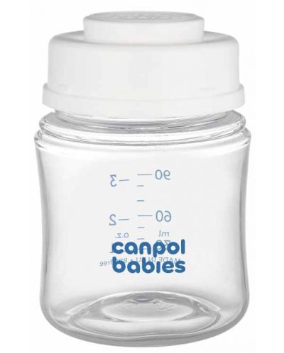 Set posuda za čuvanje majčinog mlijeka Canpol babies - 3 х 120 ml - 2