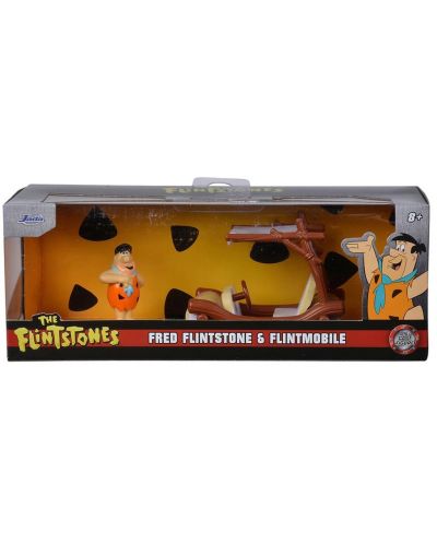 Set Jada Toys - Auto i figurica, Flintstoneovi, 1:32 - 2