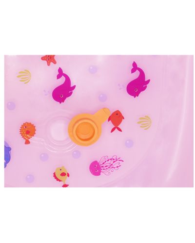 Komplet za kupanje s termometrom BabyJem - Ružičasti, 6 dijelova - 3