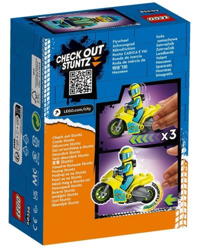 Konstruktor Lego City - Stuntz, Cyber kaskaderski motocikl (60358) - 2