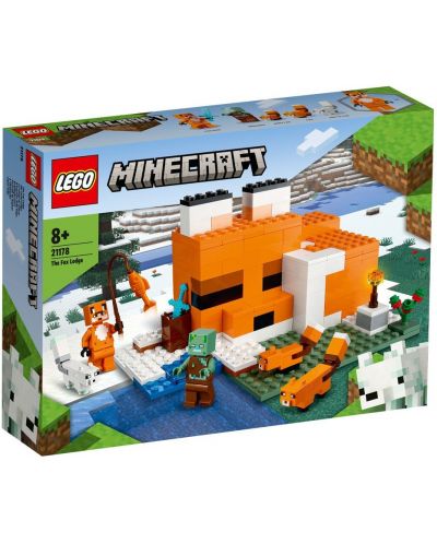 Konstruktor Lego Minecraft - Koliba za lisice (21178) - 1
