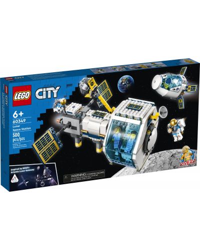 Кonstruktor Lego City Space Port - Lunarna svemirska stanica (60349) - 1