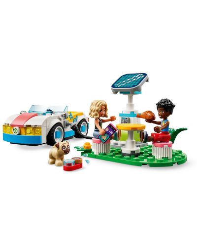 Konstruktor LEGO Friends - Električni auto i punjač (42609) - 4