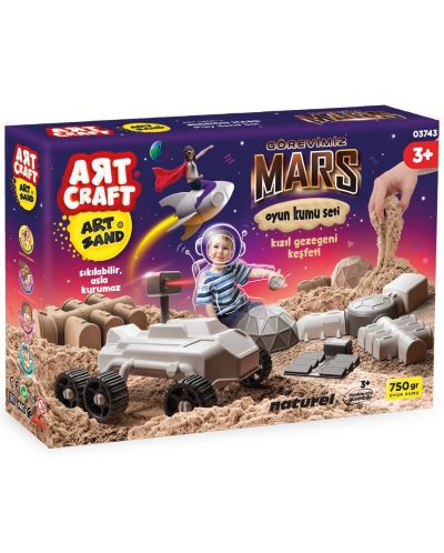 Set kinetičkog pijeska Art Craft - Mars - 1