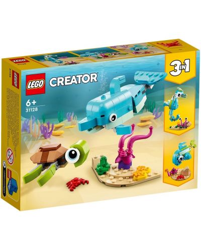 Кonstruktor LEGO Creator - Dupin i kornjača (31128) - 1