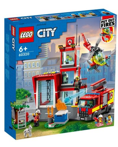 Konstruktor Lego City - Vatrogasna postaja (60320) - 1