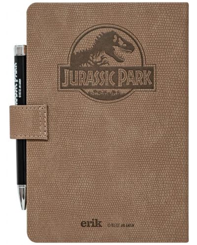 Set bilježnica s kemijskom olovkom Erik Movies: Jurassic Park - Welcome to Jurassic Park, A5 format - 4