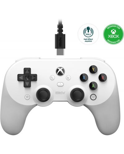 Kontroler 8BitDo - Pro 2, bijeli (Xbox One/Xbox Series X/S) - 2