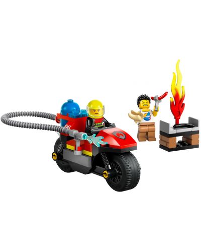 Konstruktor LEGO City - Spasilački vatrogasni motor (60410) - 3