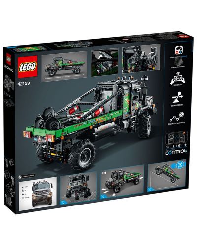 Konstruktor Lego Technic – Kamion 4x4 Mercedes Benz Zetros (42129) - 2
