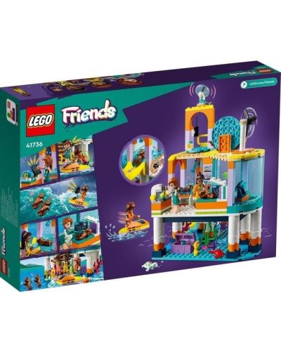 Konstruktor LEGO Friends - Centar za spašavanje na moru (41736) - 2