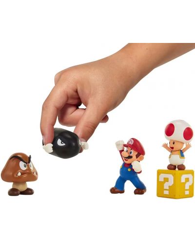 Komplet figura Jakks Pacific - Super Mario, 5 komada - 2