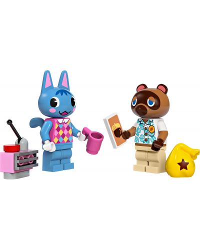 Konstruktor LEGO Animal Crossing - Tom Nook i Rosie (77050) - 6
