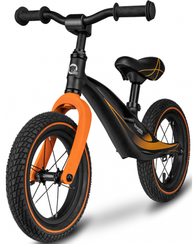 Bicikl za ravnotežu Lionelo - Bart Air, crni mat - 2