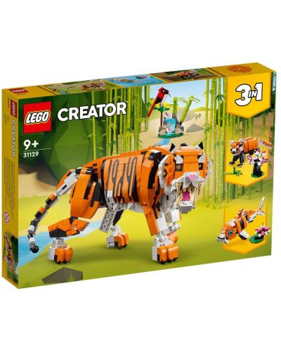 Konstruktor LEGO Creator 3 u 1 - Veličanstveni tigar (31129) - 2