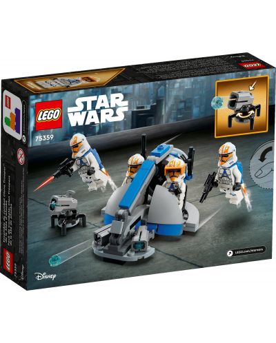 Konstruktor LEGO Star Wars - Borbeni paket Ahsoka's 332 Legion Clone Stormtrooper (75359) - 2