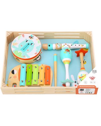 Set glazbenih instrumenata Tooky Toy - Praznik u šumi - 1