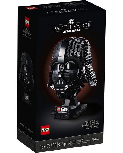 Konstruktor Lego Star Wars - Kaciga Darth Vadera (75304) - 1