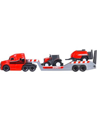 Set Dickie Toys - Kamion za prijevoz sa traktorom Massey Ferguson - 4