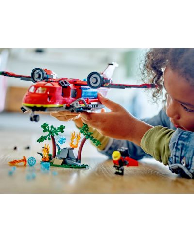 Konstruktor LEGO City - Vatrogasni spasilački avion (60413) - 8
