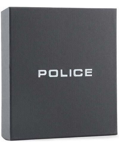 Kožna torbica za kartice Police Brad - crna - 3