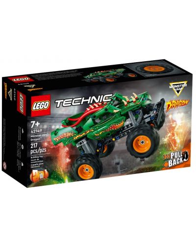 Konstruktor LEGO Technic - Monster Jam, Dragon (42149) - 1