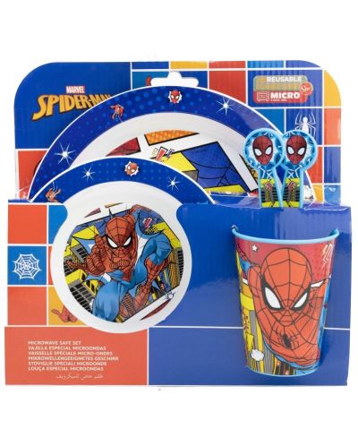 Set za hranjenje Stor - Micro, Spiderman Midnight Flyer, 5 dijelova - 2