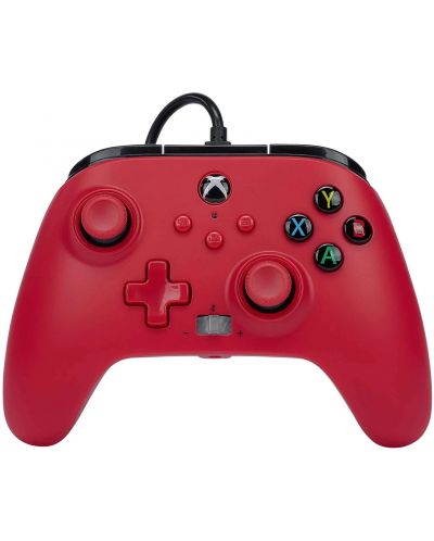Kontroler PowerA - Enhanced, žični, za Xbox One/Series X/S, Artisan Red - 1