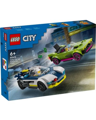 Konstruktor LEGO City - Policijska potjera automobilom ​(60415) - 1