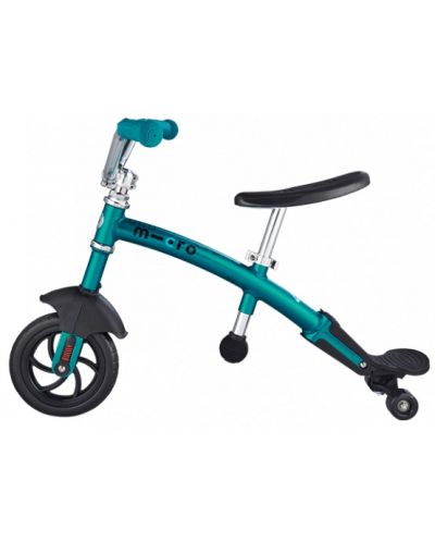 Bicikl za ravnotežu Micro - Chopper Deluxe, aqua - 2