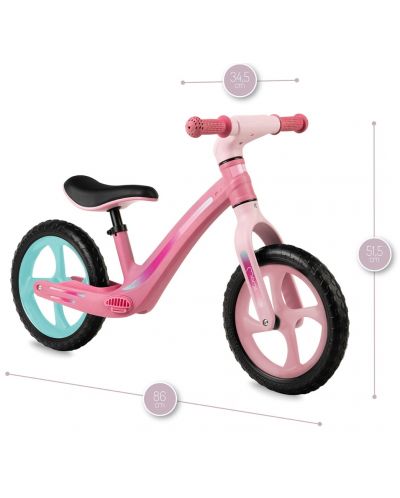 Bicikl za ravnotežu Momi - Mizo, ružičasti - 6