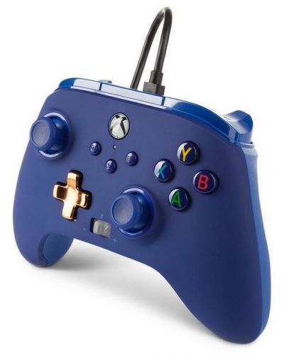Kontroler PowerA - Enhanced, za Xbox One/Series X/S, Midnight Blue - 3