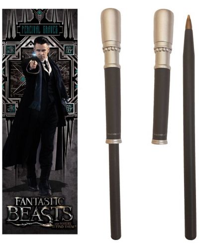 Set kemijske olovke i straničnika The Noble Collection Movies: Fantastic Beasts - Percival Graves - 1