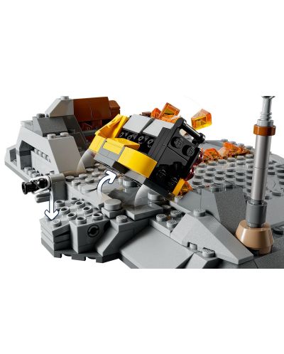 Konstruktor LEGO Star Wars - Obi-Wan Kenobi protiv Darth Vadera (75334) - 5
