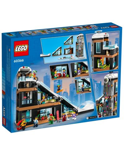 Konstruktor LEGO City - Centar za skijanje i penjanje (60366) - 10