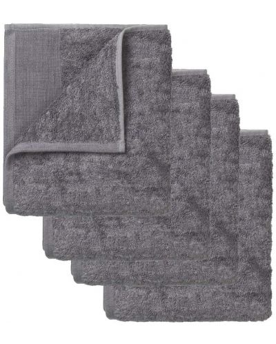 Set od 4 ručnika Blomus - Gio, 30 х 30 cm, grafit - 1