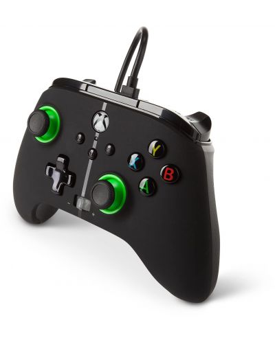 Kontroler PowerA - Enhanced, za Xbox One/Series X/S, Green Hint - 3