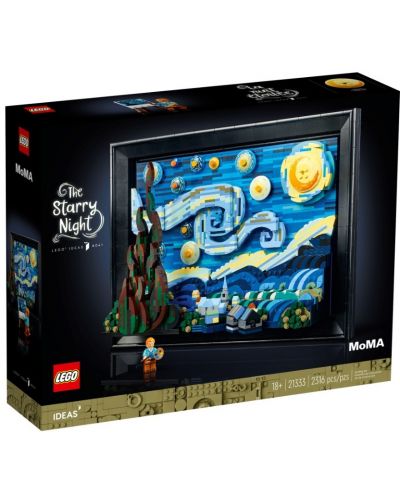 Konstruktor LEGO Ideas - Vincent van Gogh, Zvjezdana noć (21333) - 1