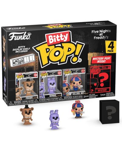 Set mini figurica Funko Bitty POP! Games: Five Nights at Freddy's - 4-Pack (Series 3) - 1