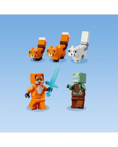 Konstruktor Lego Minecraft - Koliba za lisice (21178) - 5